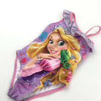 Rapunzel Disney Princesses Pink Swimming Costume - Girls 2-3 Years