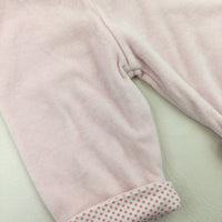 Pale Pink Lined Trousers - Girls 3-6 Months