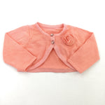 Peach Knitted Cardigan - Girls 3-6 Months