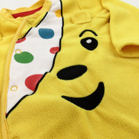 Pudsey Yellow Lightweight Pramsuit - Boys 9-12 Months