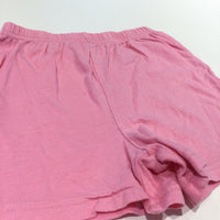 Pink Jersey Pyjama Shorts - Girls 12-18 Months