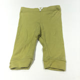Lime Green Jersey Trousers - Girls 0-3 Months