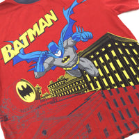 Batman Red T-Shirt - Boys 6-7 Years