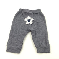 Navy Lightweight Jersey Trousers - Girls/Boys 3-6 Months