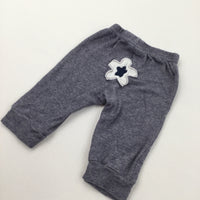 Navy Lightweight Jersey Trousers - Girls/Boys 3-6 Months