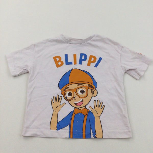 'Blippi' Cream T-Shirt - Boys 12-18 Months