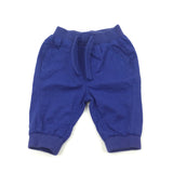 Blue Cotton Trousers - Boys Newborn