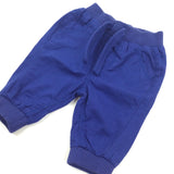 Blue Cotton Trousers - Boys Newborn