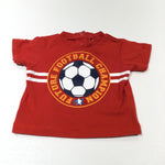 'Future Football Club Champ' Red T-Shirt - Boys 3-6 Months