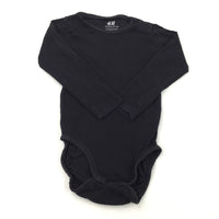 Black Long Sleeve Bodysuit - Boys/Girls 12-18 Months
