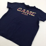 'Game Over' Navy T-Shirt - Boys 11-12 Years