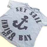 'Set Sail' Anchor Blue T-Shirt - Boys 12-18 Months
