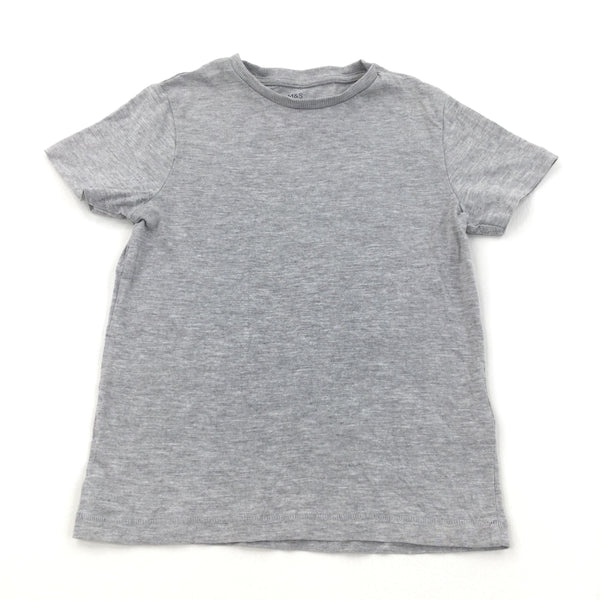 Grey T-Shirt - Boys 5-6 Years