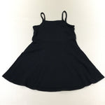 Black Jersey Dress - Girls 6-7 Years