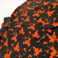 Orange & Brown Camouflage Lightweight Fleece Jumper - Boys 9-10 Years