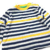 Navy, Yellow & Grey Long Sleeve Top - Boys 3-6 Months