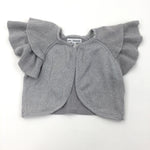 Silver Sparkle Short Sleeve Cardigan - Girls 18-24 Months