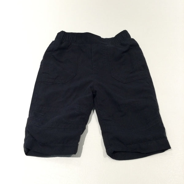 Black Lightweight Lined Shell Trousers - Boys Newborn