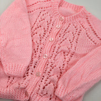 Pink Knitted Cardigan - Girls 18-24 Months