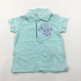 'South Cal Surf' Blue Polo Shirt - Boys 3-6 Months