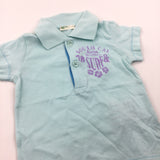 'South Cal Surf' Blue Polo Shirt - Boys 3-6 Months