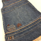 Embroidered Denim Dress - Girls 2-3 Years