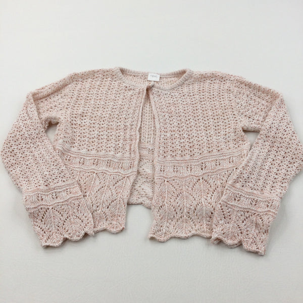 Rose gold 2025 girls cardigan