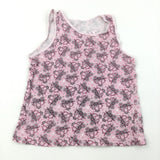 Princess Carriages Pink Vest  - Girls 7-8 Years