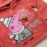 'Peppa' Winter Pink Hoodie - Girls 18-24 Months