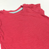 Hot Pink T-Shirt - Girls 3-6 Months