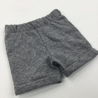 Grey Mottled Jersey Shorts - Boys/Girls 3-6 Months
