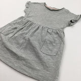 Green & White Jersey Dress - Girls 2-3 Years