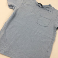 Blue Pocket T-Shirt - Boys 5-6 Years