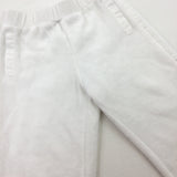 White Trousers - Girls 4-6 Months