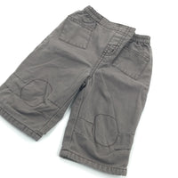 Light Brown Lined Midweight Cotton Trousers - Boys Newborn