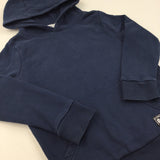 Navy Hoodie - Boys 6-7 Years