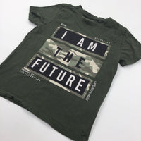 'I Am The Future' Green T-Shirt - Boys 5-6 Years