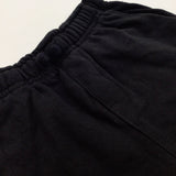 Black Thick Jersey Shorts - Boys 8-9 Years