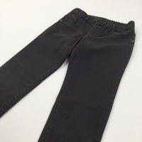 Black Denim Jeggings - Girls 8-9 Years