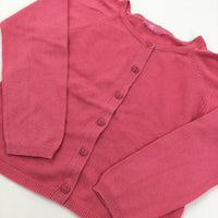 Pink Cardigan - Girls 7-8 Years