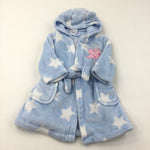 Peppa Pig Blue & White Dressing Gown - Girls 18-24 Months