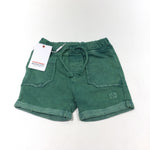 **NEW** Green Jersey Shorts - Boys 12-18 Months