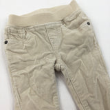 Cream Corduroy Trousers - Boys 3-6 Months