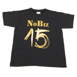 'No Biz 15' Black T-Shirt - Boys 9-10 Years