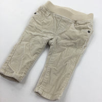 Cream Corduroy Trousers - Boys 3-6 Months