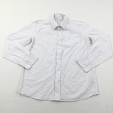 White Cotton School Shirt - Boys/Girls 11-12 Years