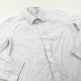 White Cotton School Shirt - Boys/Girls 11-12 Years