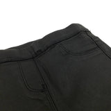 Black Leather Effect Jeggings - Girls 9 Years