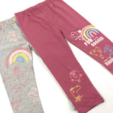 **NEW** 2 Pack Hey Duggee Leggings - Girls 2-3 Years