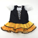 Monarch Butterfly Costume with Intergrated Shorts - Girls 9-10 Years (Approx)